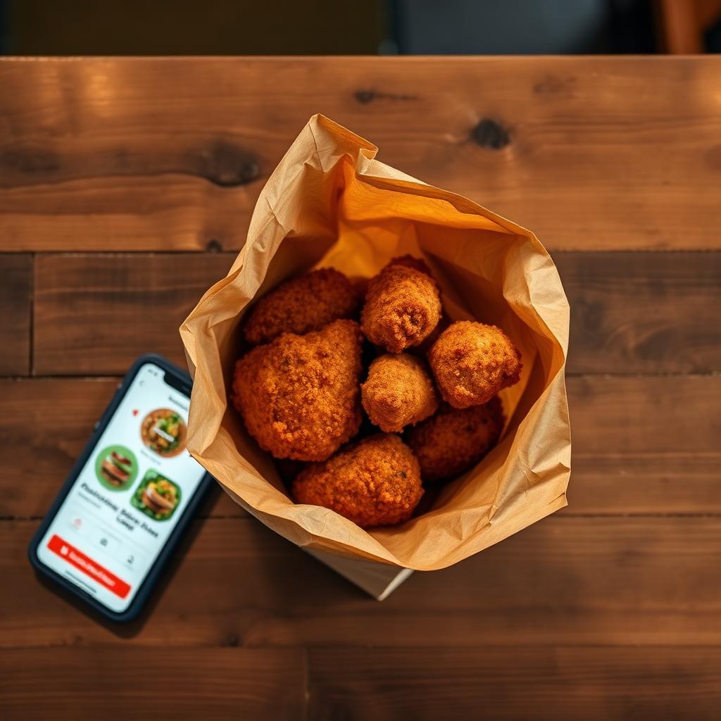 Order ahead on the app